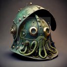 Steampunk helmet