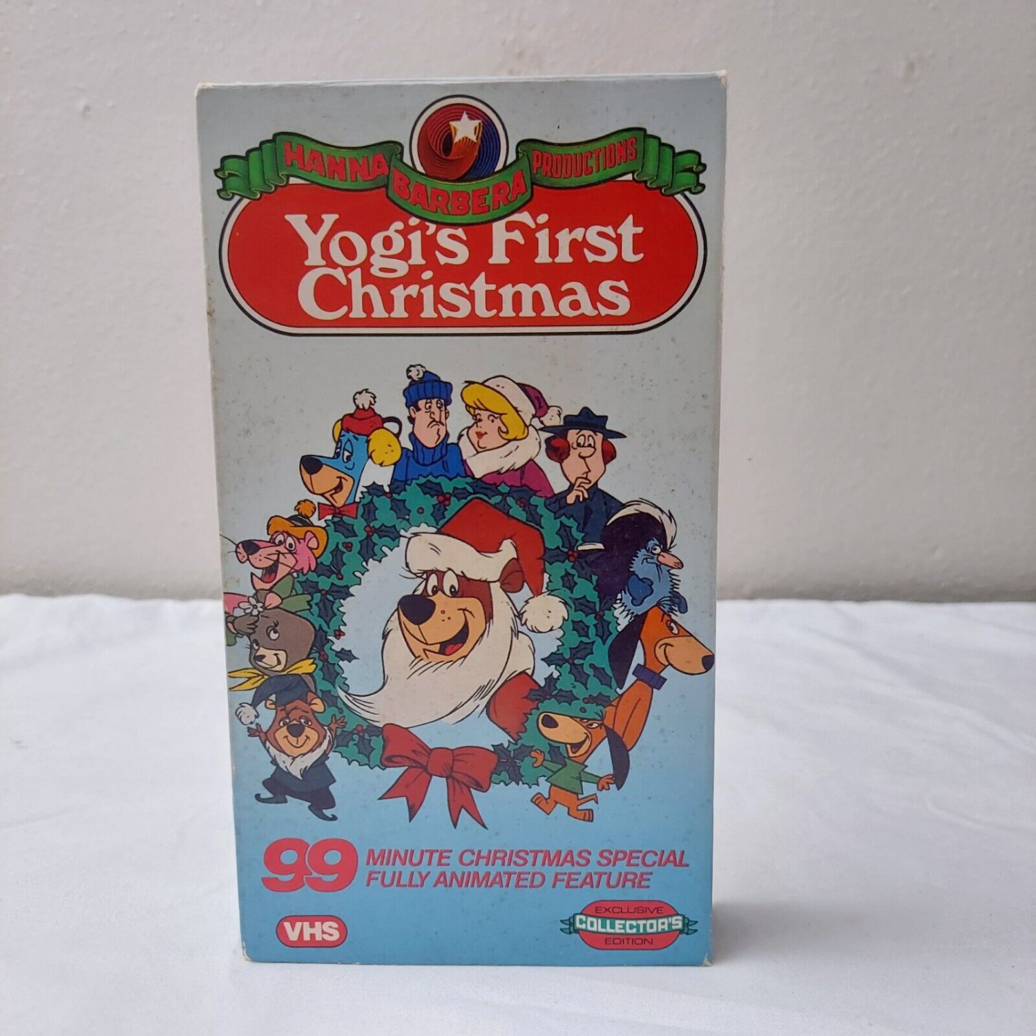 Vintage Yogi's First Christmas VHS 1986 Hanna Barbera 99 Minutes Of