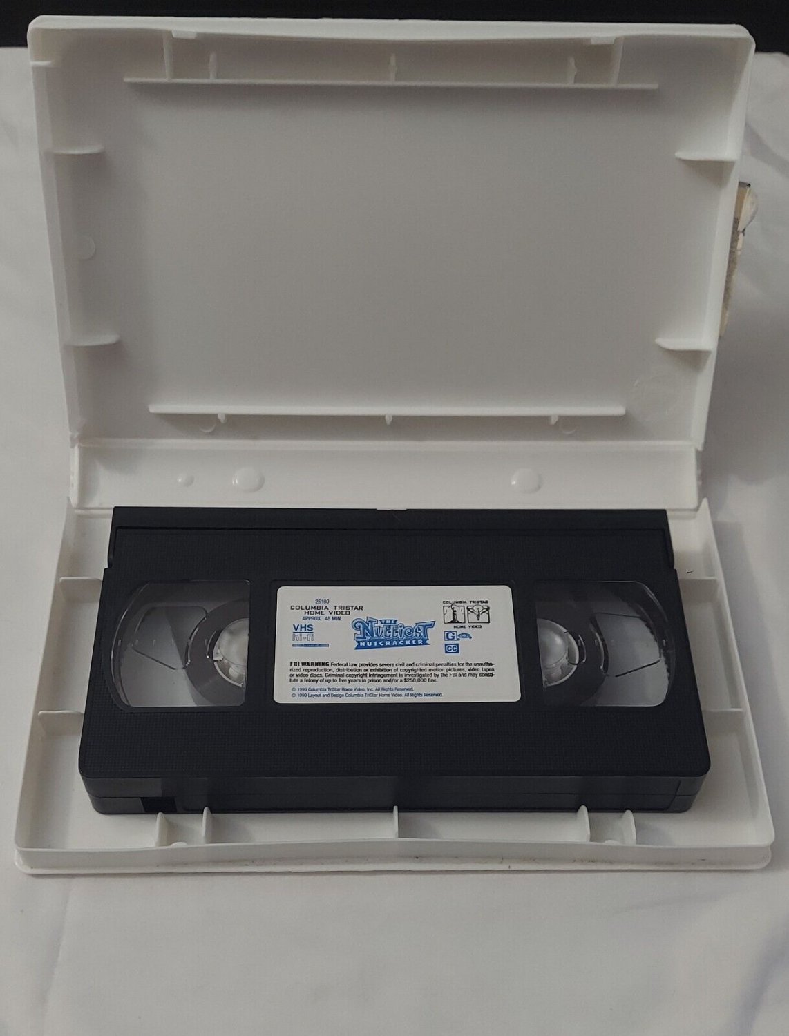 The Nuttiest Nutcracker VHS Vintage 1999 Clamshell Tristar Phyllis Diller