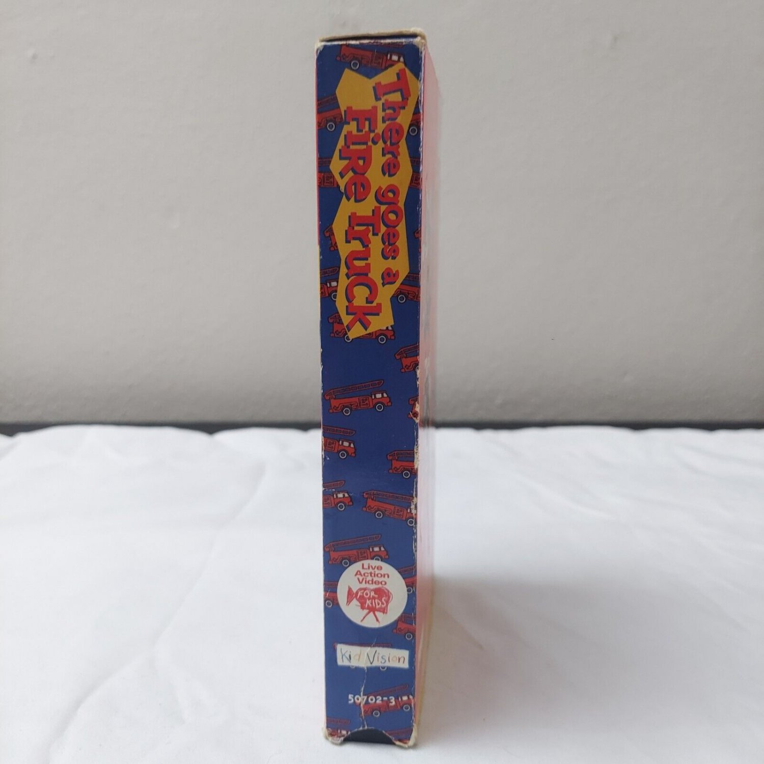 There Goes a Fire Truck VHS Tape Kid Vision 1993 RARE VINTAGE TESTED ...