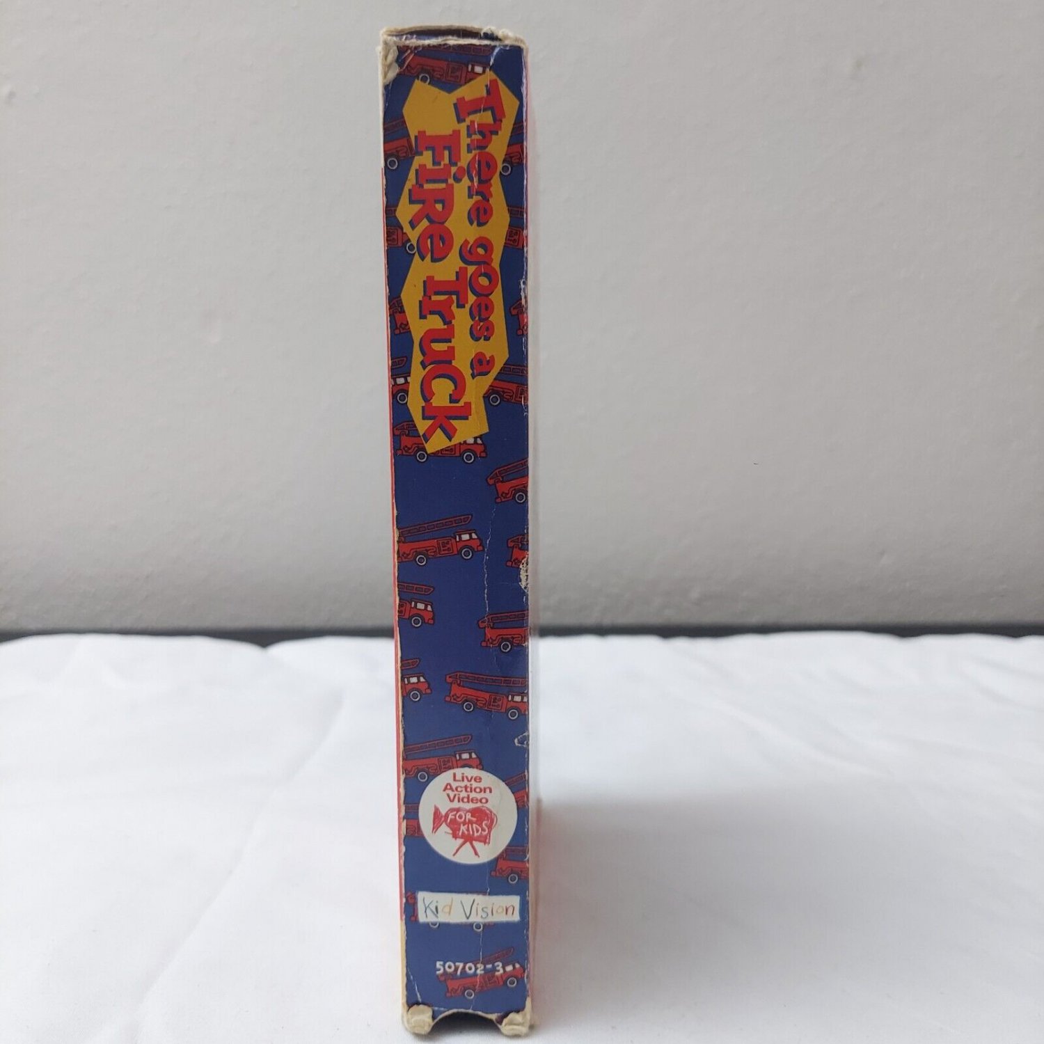 There Goes a Fire Truck VHS Tape Kid Vision 1993 RARE VINTAGE TESTED ...