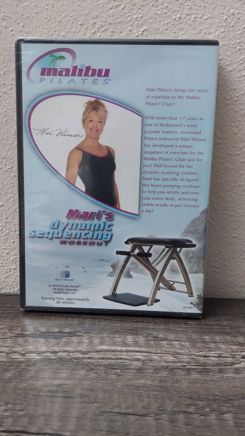 Pilates Malibu Mari's Dynamic Sequencing Workout Mari Winsor New Sealed