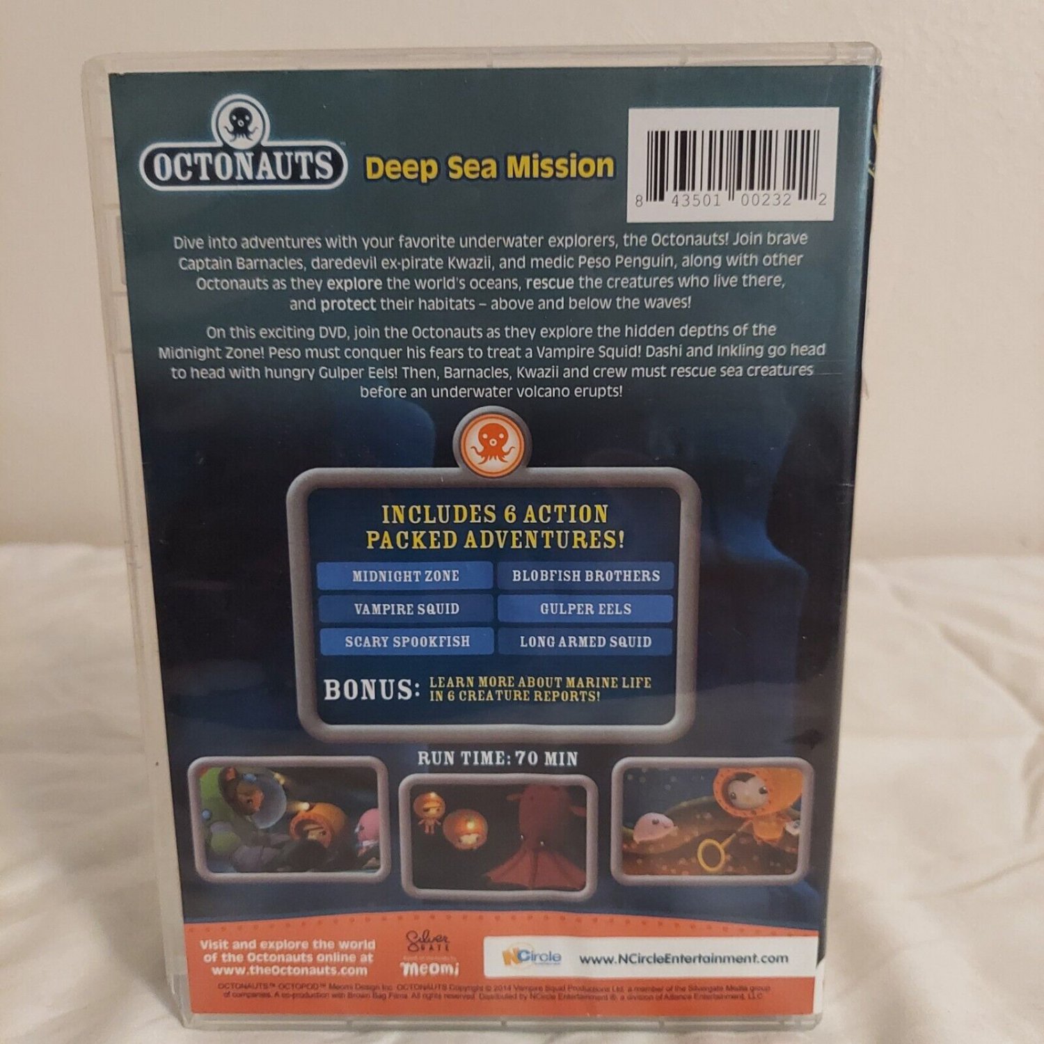 Octonauts: Deep Sea Mission - Dvd By Greenall, Simon Explore The 