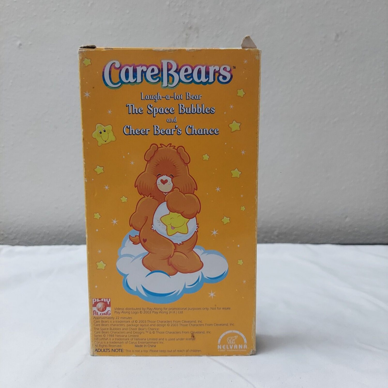 Care Bears Laugh-a-lot Bear The Space Bubbles Cheer Bear’s Chance VHS ...