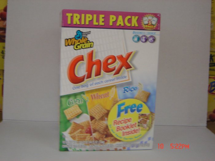 Cereal, Chex 3 Bag (1.13 lbs., 513 g. each) Variety Box