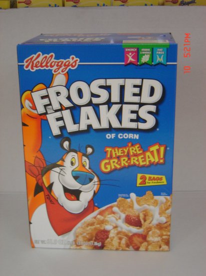 Cereal, Frosted Flakes 2 Bag (1.94 lbs., 750 g. each) Box