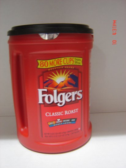 Coffee, Folgers Brand, Instant (1.0 lbs., 453 g.)