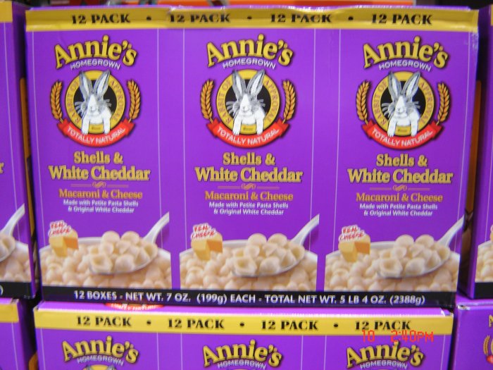 Pasta and Cheese "Natural" 12 (0.44lbs.,199g. each) Pack