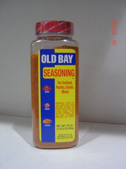 Seasoning, Old Bay Brand 1.5 lbs., 681 gram Bottle
