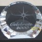 Swarovski Crystal CELEBRATE 2000 Millennium paperweight,limited edition