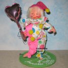 NEW Annalee Society 1990 CLOWN Logo Kid, 9648, Never Displayed