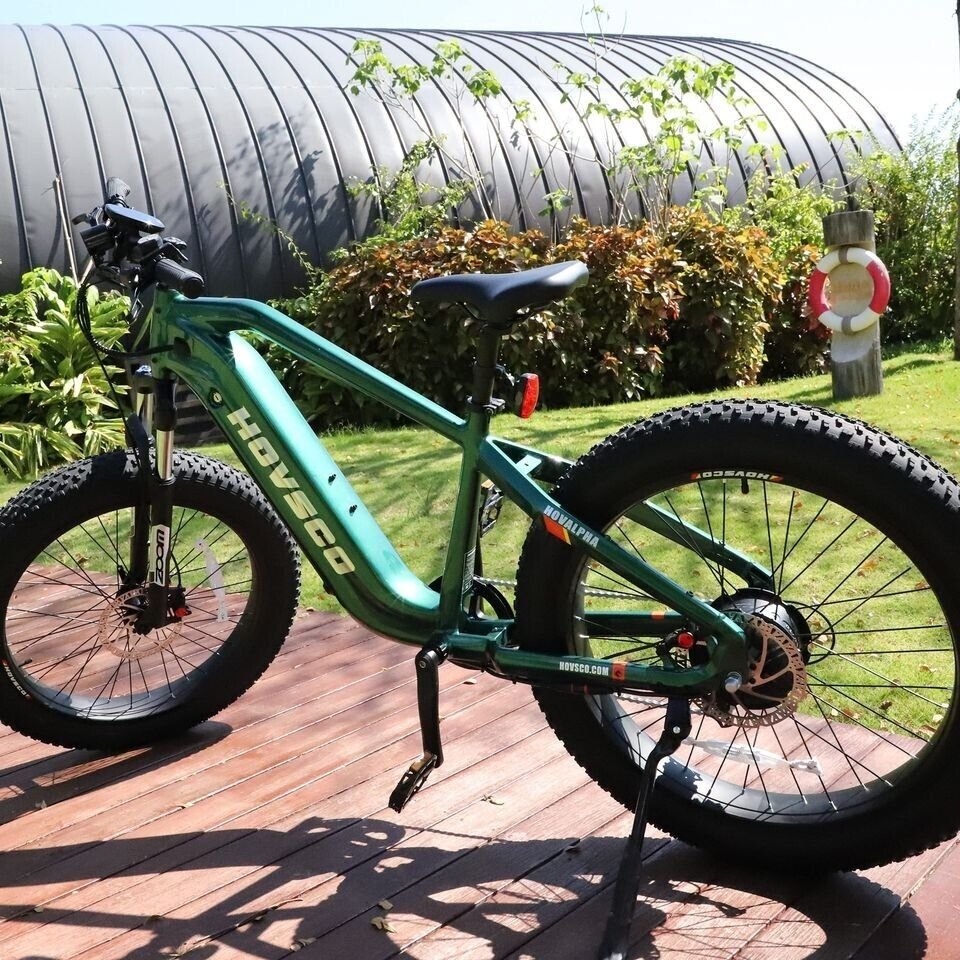80 miles rage HOVSCOâ�¢ HovAlpha 26" Electric Fat Tire Bike with Samsung Battery