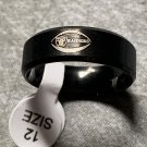 Las Vegas Raiders football titanium ring size 12