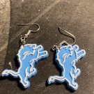 detroit lions croc charm dangle earrings