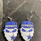 dallas cowboys croc charm dangle earrings