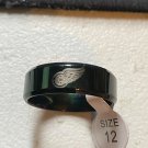 Detroit Red Wings titanium ring size 12
