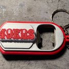 San Francisco 49ers multipurpose keychain, bottle opener, light