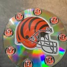 Cincinnati Bengals CD shot glass Coaster, wall art reflector