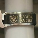 Las Vegas Raiders Team Titanium Ring size 9