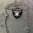 Oakland Raiders necklace