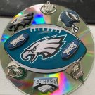 Philadelphia Eagles CD shot glass Coaster, wall art reflector