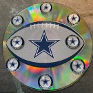 Dallas Cowboys CD shot glass Coaster, wall art reflector