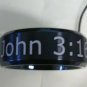 John 3:16 or WWJD black Titanium ring, your choice, read description