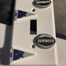 Dallas Cowboys single light switch cover