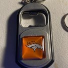 Denver Broncos multipurpose keychain, bottle opener, light