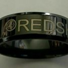 Washington Redskins Black Titanium Ring sizes 5-14