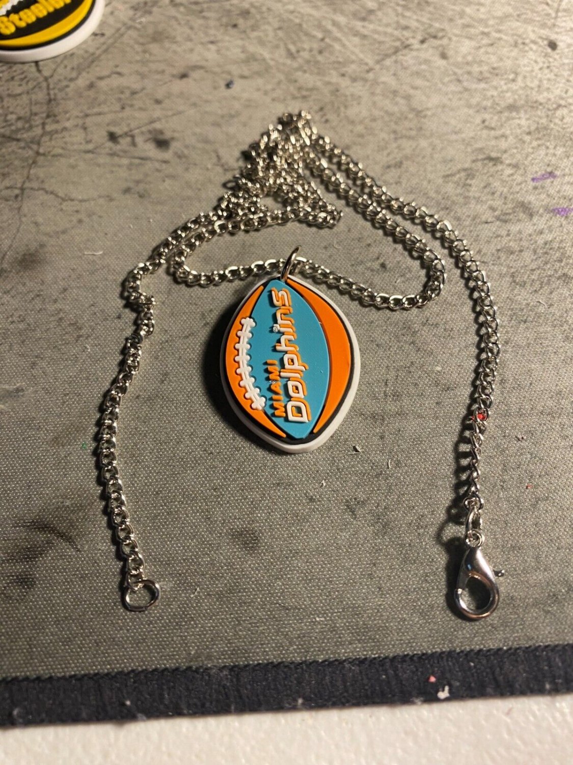 Miami Dolphins necklace