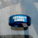 Detroit Lions Titanium Ring sizes 6-13, style #2