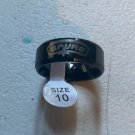 San Antonio Spurs titanium ring size 10