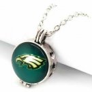 Eagles or steelers Perfume Diffuser Locket Pendant With Chain
