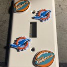 Miami Dolphins Light Switch Plate cover