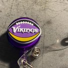 Minnesota Vikings retractable badge holder