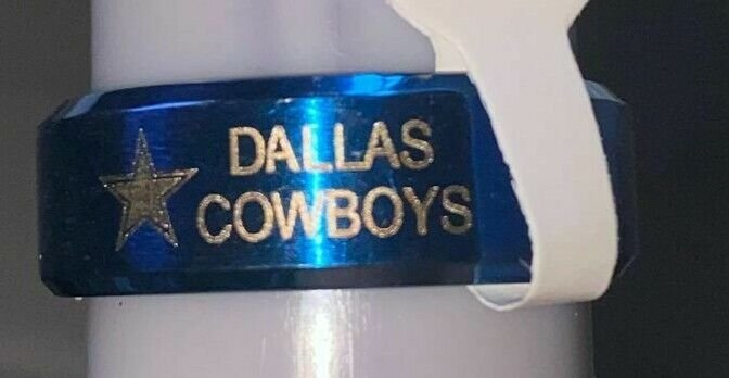 Dallas Cowboys titanium ring size 9