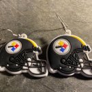 3 pair, Pittsburgh Steelers helmet earrings