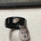Detroit Red Wings titanium ring size 9