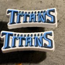 Tennessee Titans shoe charm 10 pieces, 5 pair