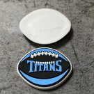 Tennessee Titans croc charms (no back buttons) DIY projects 10pk