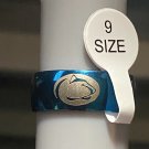Penn State Lions Titanium Ring, style #4, sizes 8-13