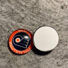 Philadelphia Flyers dime sized domed covered flatback charm, 20 pk, DIY projects