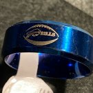 Buffalo Bills titanium ring size 10, NEW, ring is fine cut NOT smooth