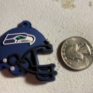 Seattle Seahawks, rubber helmet charms, 10 pack for DIY projects,