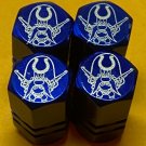 Indianapolis Colts Tire Valve Stem cap Covers 4 Pc  #IC2, FREE ?