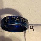 New England Patriots titanium ring size 14
