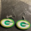 3 pair, Green Bay Packers charm dangle earring
