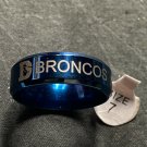 Denver Broncos titanium ring size 7