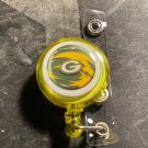 Green Bay Packers retractable badge holder